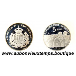 5 EURO Argent 925 ‰ BE 2011 R ESPLORATORI EUROPEI - SAN MARINO