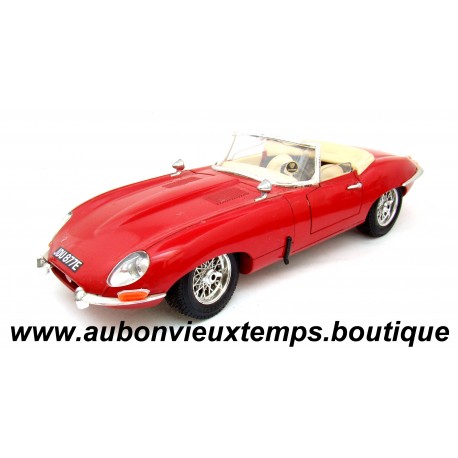 BBURAGO 1/18 JAGUAR E CABRIOLET 1961 Réf : 3016