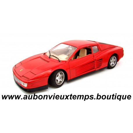 BBURAGO 1/18 FERRARI TESTAROSSA 1984 Réf : 3019