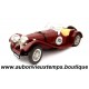 BBURAGO 1/18 JAGUAR SS 100 MILLE MIGLIA CABRIOLET 1937 Réf : 3206