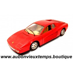 BBURAGO 1/24 FERRARI TESTAROSSA 1984 Réf : 3019