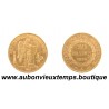 20 FRANCS OR 900 ‰ 1896 A GENIE