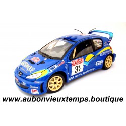 SOLIDO 1/18 PEUGEOT 206 WRC - RALLYE SAN REMO 2001