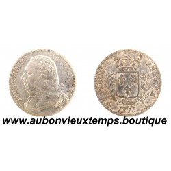 5 FRANCS Argent 900 ‰ 1815 I LOUIS XVIII - BUSTE HABILLE
