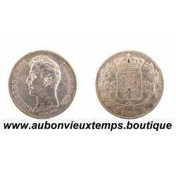 5 FRANCS Argent 900 ‰ 1829 A CHARLES X - 2ème Type