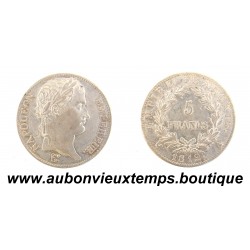 5 FRANCS Argent 900 ‰ 1812 A NAPOLEON 1er - TETE LAUREE
