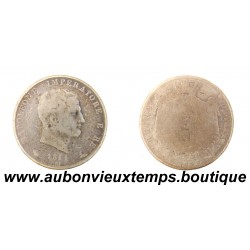 5 LIRE Argent 900 ‰ 1811 M NAPOLEONE IMPERATORE E RE - 2ème Type