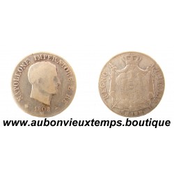 5 LIRE Argent 900 ‰ 1808 M NAPOLEONE IMPERATORE E RE - 1er Type