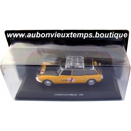 DE AGOSTINI 1/43 CITROEN ID 19 BREAK VITREE 1960 - EUROPE 1