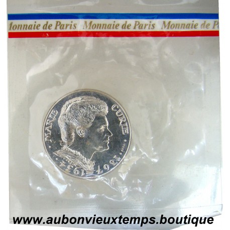 ESSAI 100 FRANCS Argent 900 ‰ 1984 M. CURIE