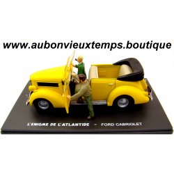 ELIGOR 1/43 FORD CABRIOLET - BLAKE et MORTIMER - L'ENIGME de l'ATLANTIDE