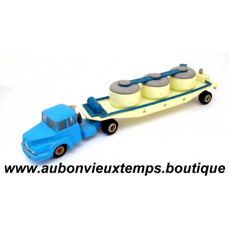 NOREV 1/86 UNIC ZU 120 TRACTEUR - CONTAINERS à CIMENT Réf : "SIXTY'S"