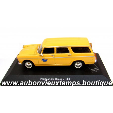 UNIVERSAL HOBBIES 1/43 PEUGEOT 404 BREAK 1963 - MUSEE de la POSTE