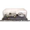 ELIGOR - AUTO PLUS 1/43 CITROEN 2 CV AZU CAMIONNETTE et CARAVANE AILETTE