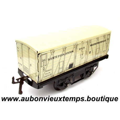 HACHETTE 1/43 HORNBY O WAGON FRIGORIFRIQUE P.L.M. 35849 Réf : 402367R Réédition