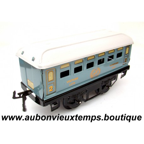 HACHETTE 1/43 HORNBY O WAGON VOITURE LITS Cl 1 Réf : 402359F Réédition