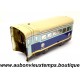 HACHETTE 1/43 HORNBY O WAGON VOITURE CARENE PLM B6 5557 Réf : 402388X Réédition