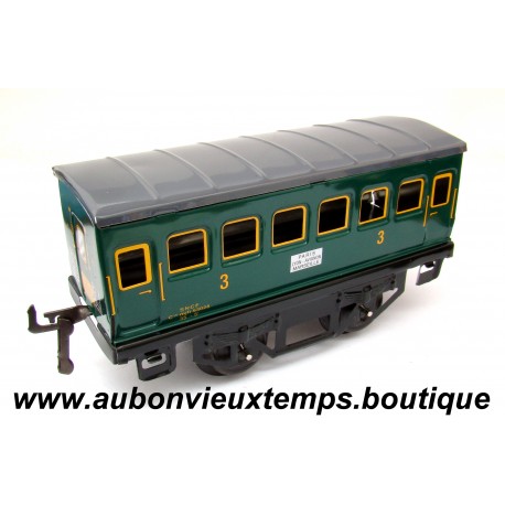 HACHETTE 1/43 HORNBY O WAGON VOITURE VOYAGEURS Cl 3 PARIS-MARSEILLE C10 mjfi 53028 Réf : 402371X Réédition