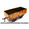 HACHETTE 1/43 HORNBY O WAGON PLAT TOMBEREAU à CAISSE type BOIS TTuw 152728 Réf : 402365N Réédition