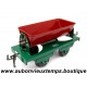 HACHETTE 1/43 HORNBY O WAGON PLAT avec BENNE BASCULANTE Réf : 402362K Réédition