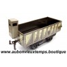 HACHETTE 1/43 HORNBY O WAGON PLAT TOMBEREAU à CAISSE avec GUERITE Réf : 402375C Réédition