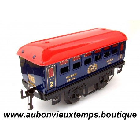 HACHETTE 1/43 HORNBY O WAGON VOITURE série M SALON VOYAGEURS Cl 2 Réf : 402350R Réédition