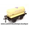 HACHETTE 1/43 HORNBY O WAGON PLAT CITERNE - LAITERIE MODERNE - NORD 570018 P Réf : 402355Y Réédition