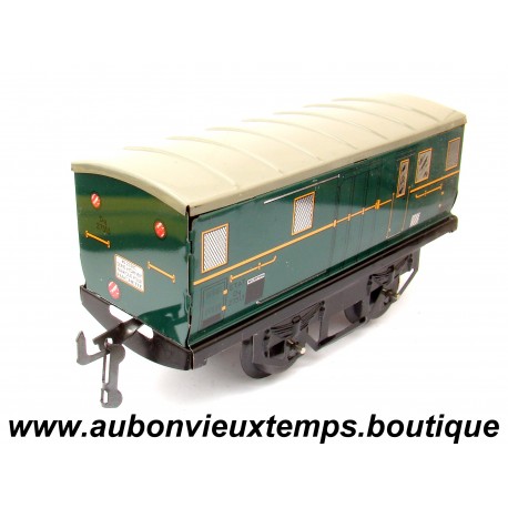 HACHETTE 1/43 HORNBY O WAGON MARCHANDISES COUVERT - ETAT Dq 27513 Réf : 402358C Réédition