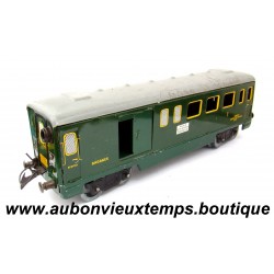 MECCANO 1/43 HORNBY O WAGON MIXTE VOYAGEURS Cl 1 et BAGAGES - PARIS MARSEILLE - B5 Dmyfi 20 420