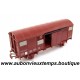 JOUEF 1/87 HO WAGON BETAILLIERE à BESTIAUX COUVERT U.I.C. GS Ao2 122 6 917 Réf : 6251