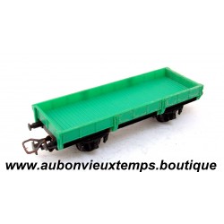 JOUEF 1/87 HO WAGON PLAT TOMBEREAU MARCHANDISES 