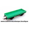 JOUEF 1/87 HO WAGON PLAT TOMBEREAU MARCHANDISES 