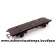JOUEF 1/87 HO WAGON PLAT MARCHANDISES 
