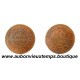 ESSAI 10 FRANCS Cuivre 1873 CONTRE MONNAIE
