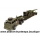 FRANCE JOUETS 1/55 TRACTEUR BLINDE PACIFIC M26 avec CANON ATOMIQUE Réf : 208