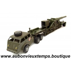 FRANCE JOUETS 1/55 TRACTEUR BLINDE PACIFIC M26 avec CANON ATOMIQUE Réf : 208