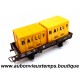 JOUEF 1/87 HO WAGON PLAT PORTE CONTAINERS BAILLY Réf : 645B