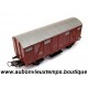 LIMA 1/87 HO WAGON MARCHANDISES COUVERT F1160106 ITALIE Réf : 6646