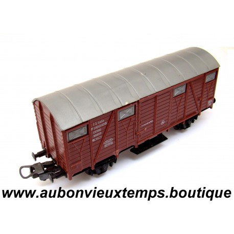 LIMA 1/87 HO WAGON MARCHANDISES COUVERT F1160106 ITALIE Réf : 6646