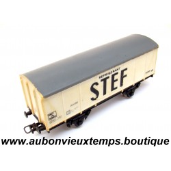 FOBBI 1/87 HO WAGON MARCHANDISES COUVERT REFRIGERANT STEF HIy 589476 