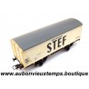 FOBBI 1/87 HO WAGON MARCHANDISES COUVERT REFRIGERANT STEF HIy 589476 