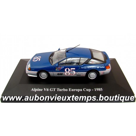ELIGOR 1/43 RENAULT ALPINE V6 GT TURBO - EUROPA CUP 1985 