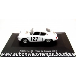 ELIGOR 1/43 RENAULT ALPINE A 106 - TOUR de FRANCE 1958