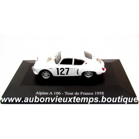ELIGOR 1/43 RENAULT ALPINE A 106 - TOUR de FRANCE 1958