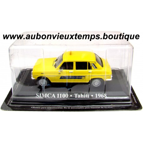 IXO 1/43 SIMCA 1100 - TAXI TAHITI 1968