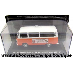 IXO 1/43 VOLKSWAGEN KOMBI - TRANSPORTS SCOLAIRES - BEAUVAIS 1969