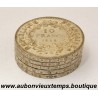 LOT 5 X 10 FRANCS Argent 900 ‰ HERCULE