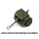 DINKY TOYS 1/55 REMORQUE TRAILER 25 PR GUN - CAISSON de MUNITIONS Réf : 687