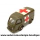 DINKY TOYS 1/55 AMBULANCE MILITAIRE Réf : 80F