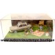 IXO 1/43 RENAULT DAUPHINE - LA ROUTE BLEUE - N7 - ETAPE 29 – AIX en PROVENCE – St MAXIMIN – Le PIQUE-NIQUE 